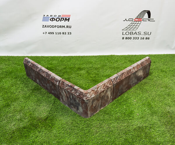 Бордюр "Косичка"