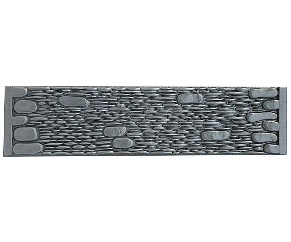 Заборная секция №48 "Галька речная", низ