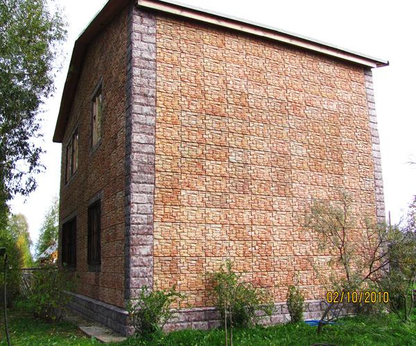 Цокольная плитка «Старая крепость» (со вставками)