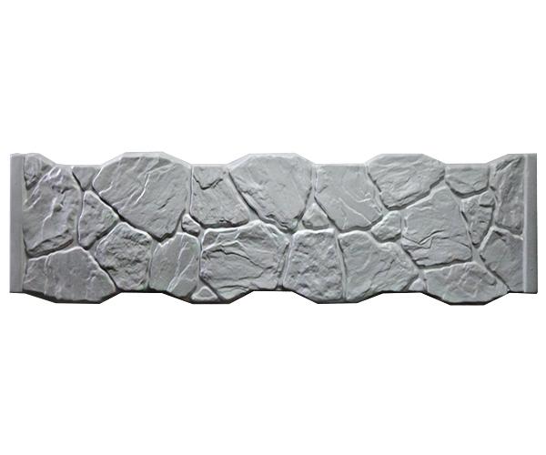 Заборная секция №42 "Булыжник"